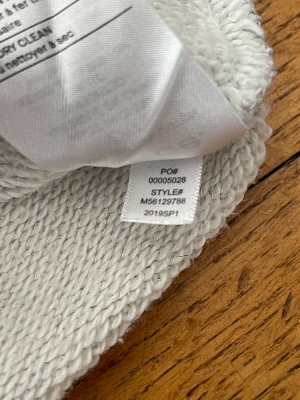 Vince French Terry Hoodie Gray - Picture 8 of 9